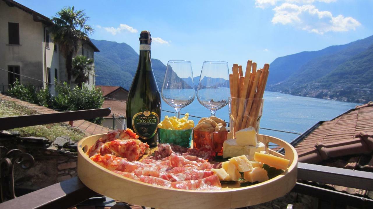 Villa Casa Sibiel Pognana Lario Esterno foto