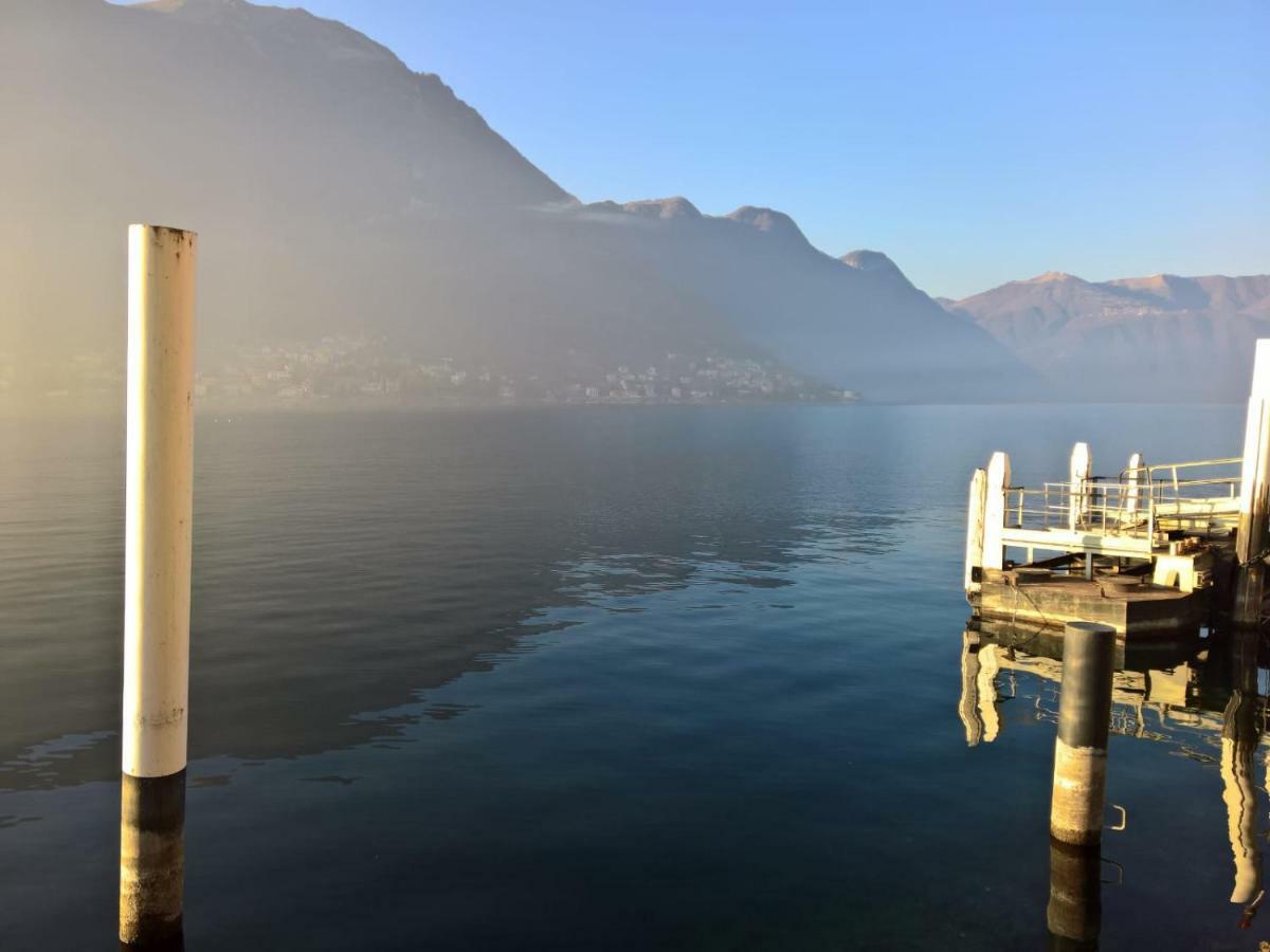 Villa Casa Sibiel Pognana Lario Esterno foto